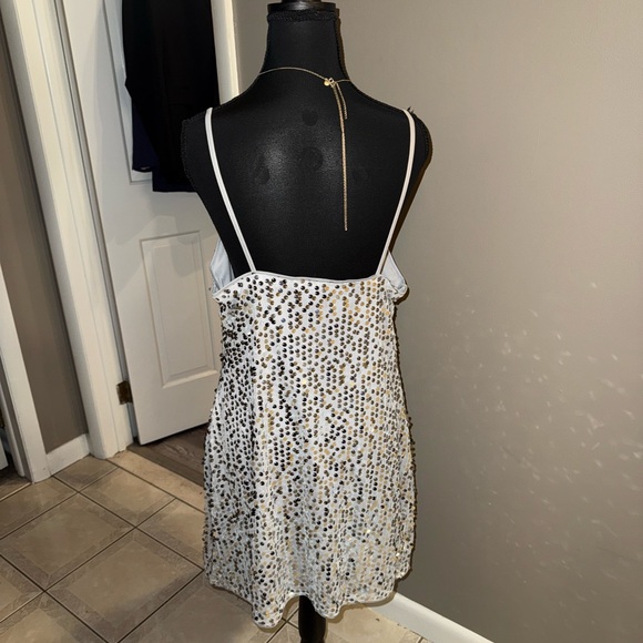 Silver Sequins Dress - Picture 2 of 7